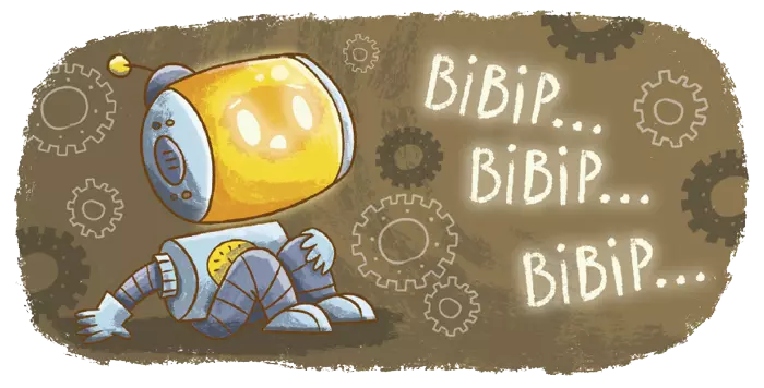 Robotlet in the clock